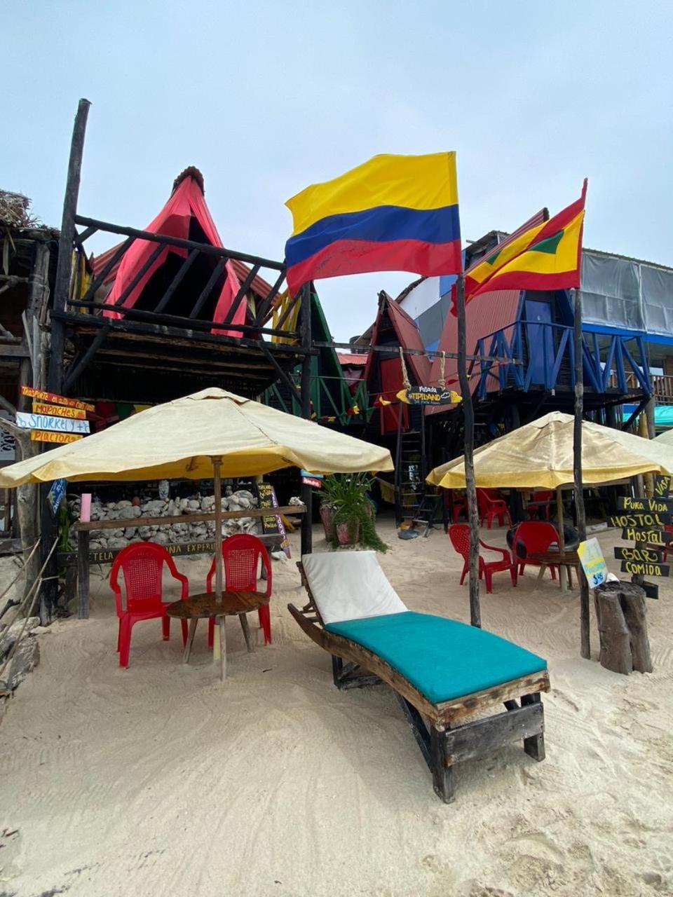 Hotel Tipiland Baru La Casa Del Mono Playa Blanca Exterior foto